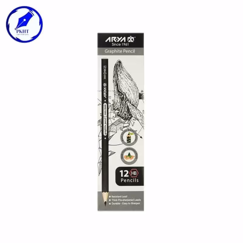 مداد مشکی آریا کارتنی