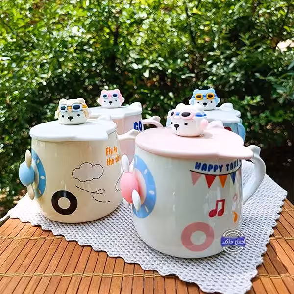 ماگ سرامیکی طرح هواپیما