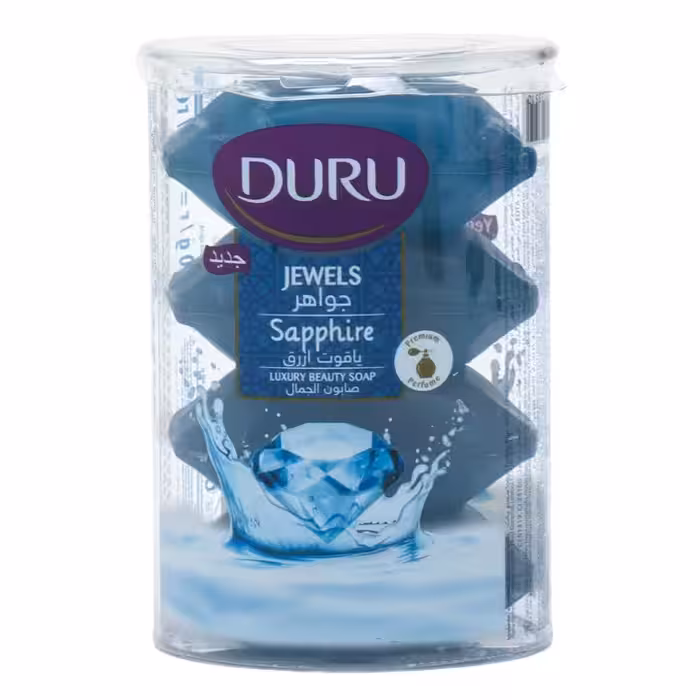 صابون دورو سری Jewels مدل Sapphire بسته 4 عددی