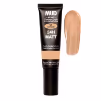 کرم پودر مود میلانو مدل MUD شماره 12. حجم 35 میلی مات فول کاور میلانو Mud Milano Flawless 12