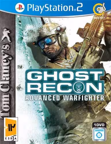 بازی Tom Clancys Ghost Recon Advanced Warfighter کنسول PS2