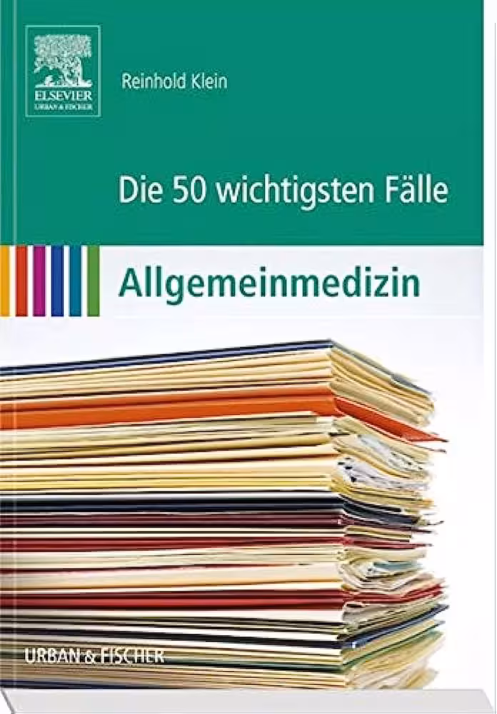 خرید کتاب زبان آلمانی die 50 wichtigsten fälle Allgemeinmedizin