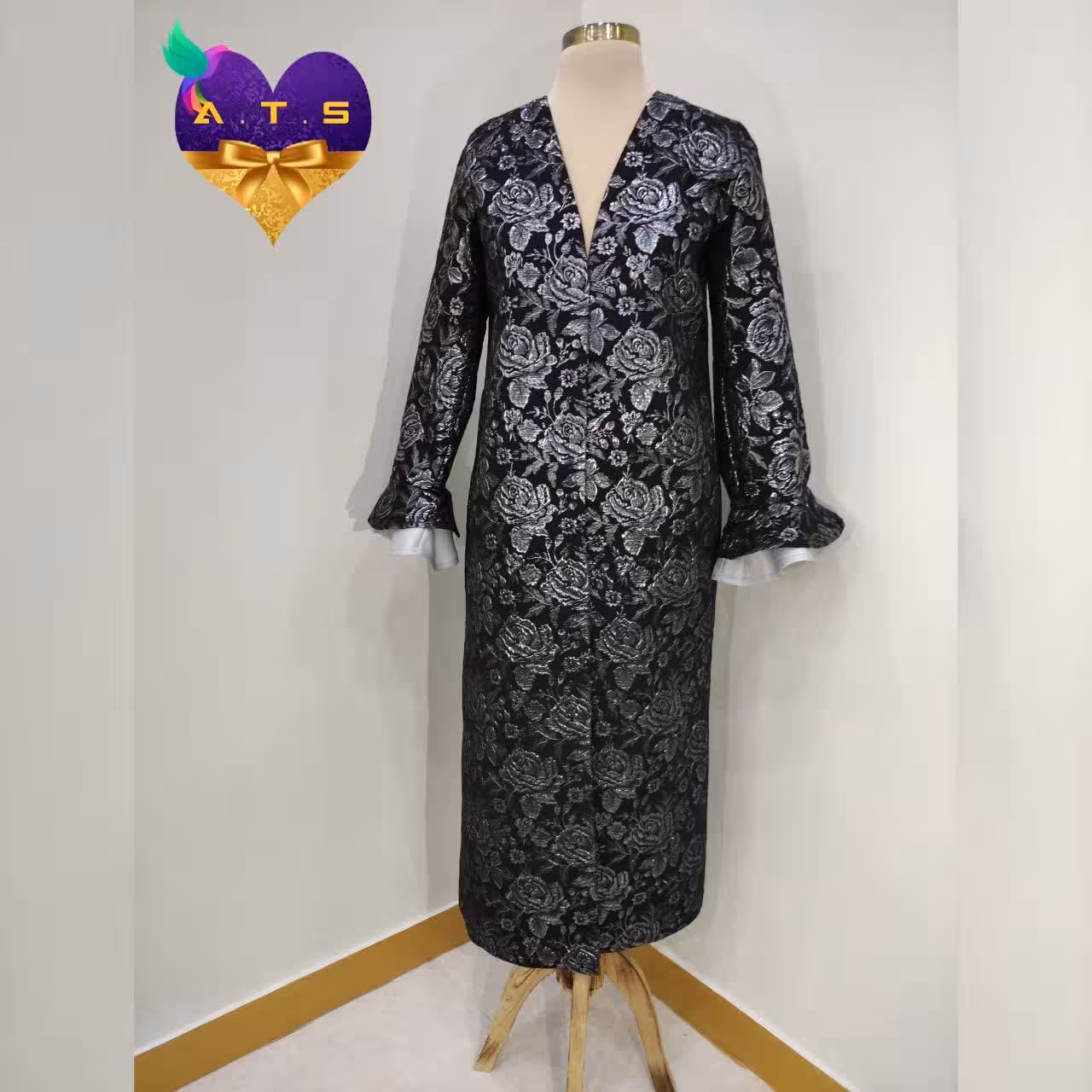 مانتو ژاکارد مجلسی