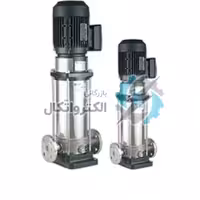 پمپ طبقاتی تمام استيل عمودی فشار قوی سه فاز 25 اسب ابارا مدل EVMG 45-5-0 F5/18.5 IE3