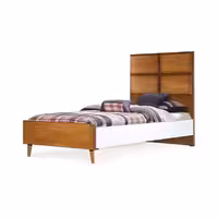 تخت خواب دونفره تولیکا مدل پاکان