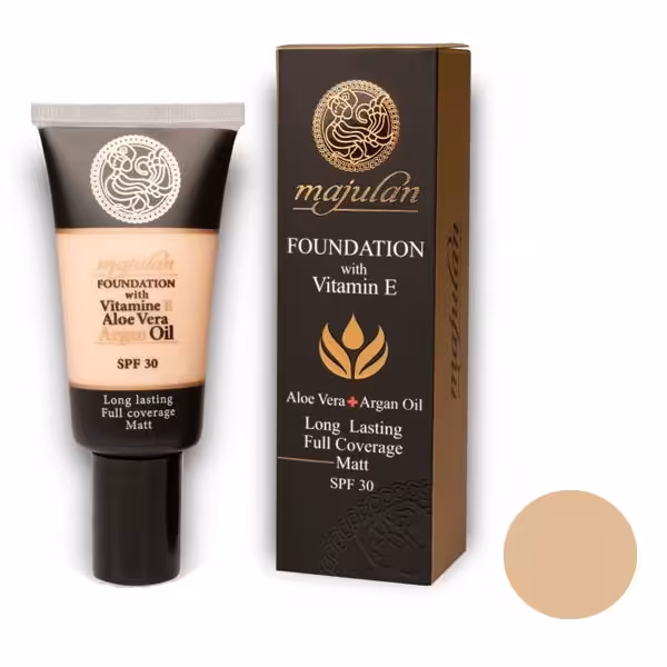 کرم پودر تیوپی ماجولان MAJULAN شماره F 203 حجم: 35ml