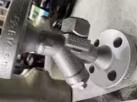 شیر استیم تراپ ( تله بخار ) 4 /3 اینچ کلاس 600 ریس فیس  ازجنس   A/SA105N/A350L F2  B16.5