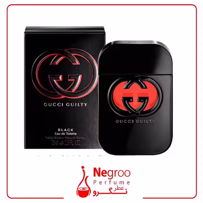 عطر ادکلن گوچی گیلتی بلک زنانه 75 میل