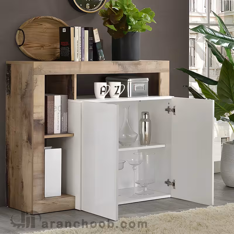 کتابخانه چوبی