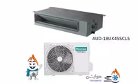 داکت اسپلیت اینورتر هایسنس مدل AUD-18UX4SSCL5