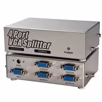 اسپلیتر 4 پورت VGA بافو 500Mhz مدل BF-H234