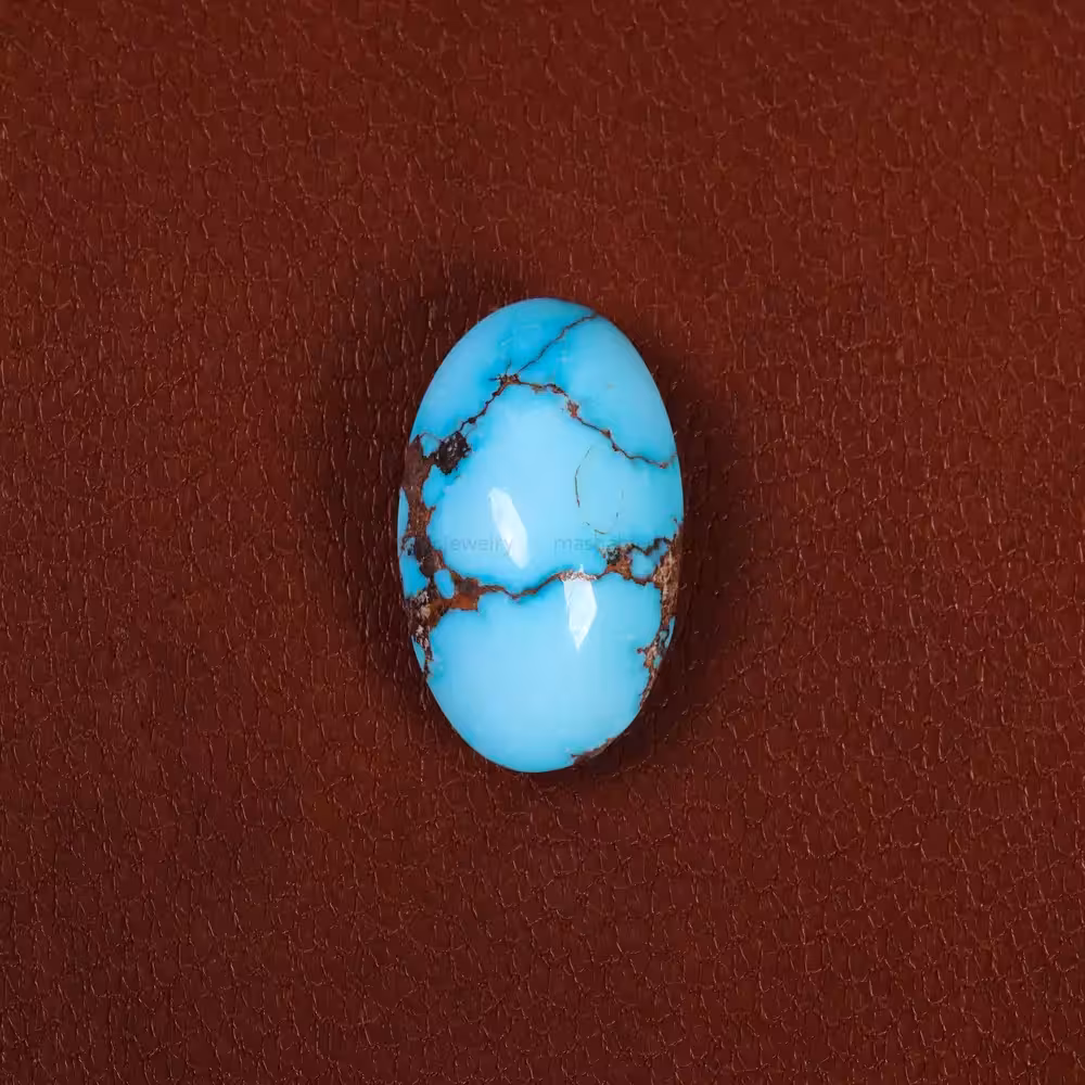 نگین فیروزه شجری کد 29595 - جواهری مشاهیر