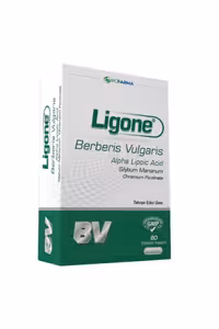 کپسول بربرین 1000 میلی گرم Ligone - بسته 60 عددی
