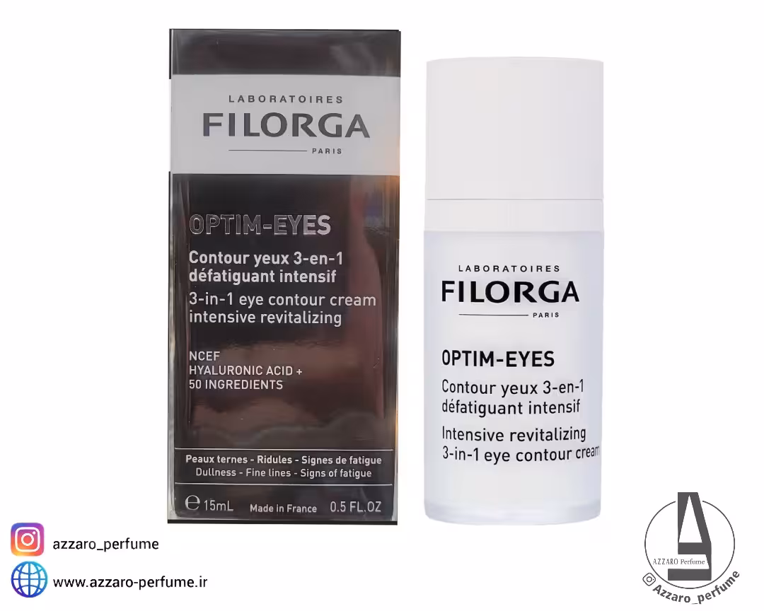 کرم احیا کننده دور چشم فیلورگا اپتیم آیز Filorga Optim Eyes حجم 15 میل