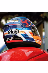 کلاه کاسکت موتورسیکلت چند رنگ RX 7V EVO IOMTT 2024 ایمنی بسته Arai
