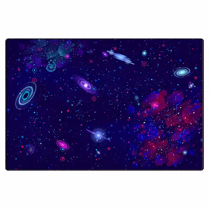 ماوس پد گیمینگ طرح Galaxy