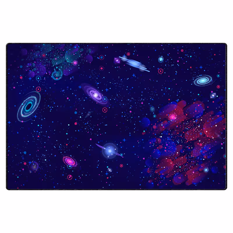 ماوس پد گیمینگ طرح Galaxy