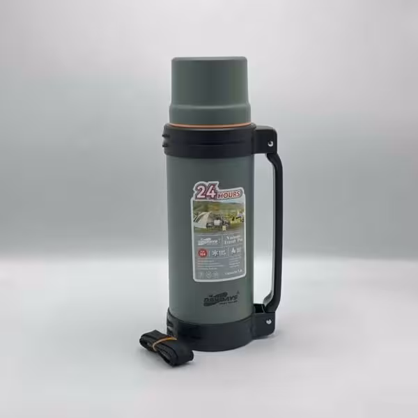 فلاسک مسافرتی استیل دی دیز 1/2 لیتر سبز A120