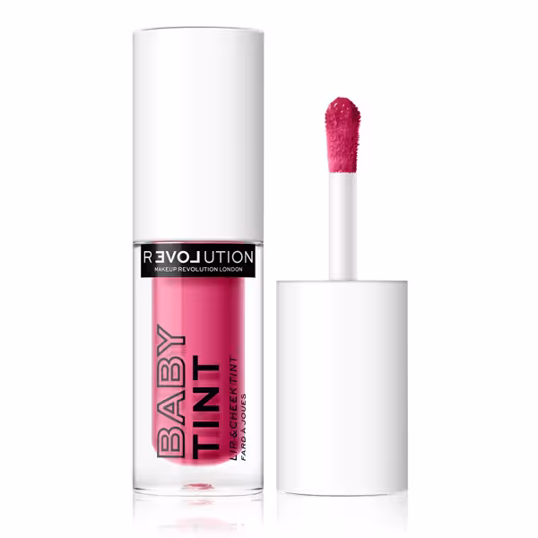 تینت لب و گونه رولوشن مدل Baby Tint رنگ Fuchsia