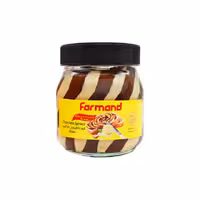 شکلات صبحانه دو رنگ موزی فرمند 200 گرمی