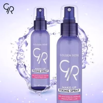 اسپری تثبیت کننده و فیکساتور آرایش گلدن رز ( GOLDEN ROSE )