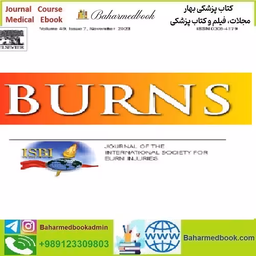Burns Volume 47 Issue 1 to 8 2021 TRUE PDF price 4€ - کتاب پزشکی بهار