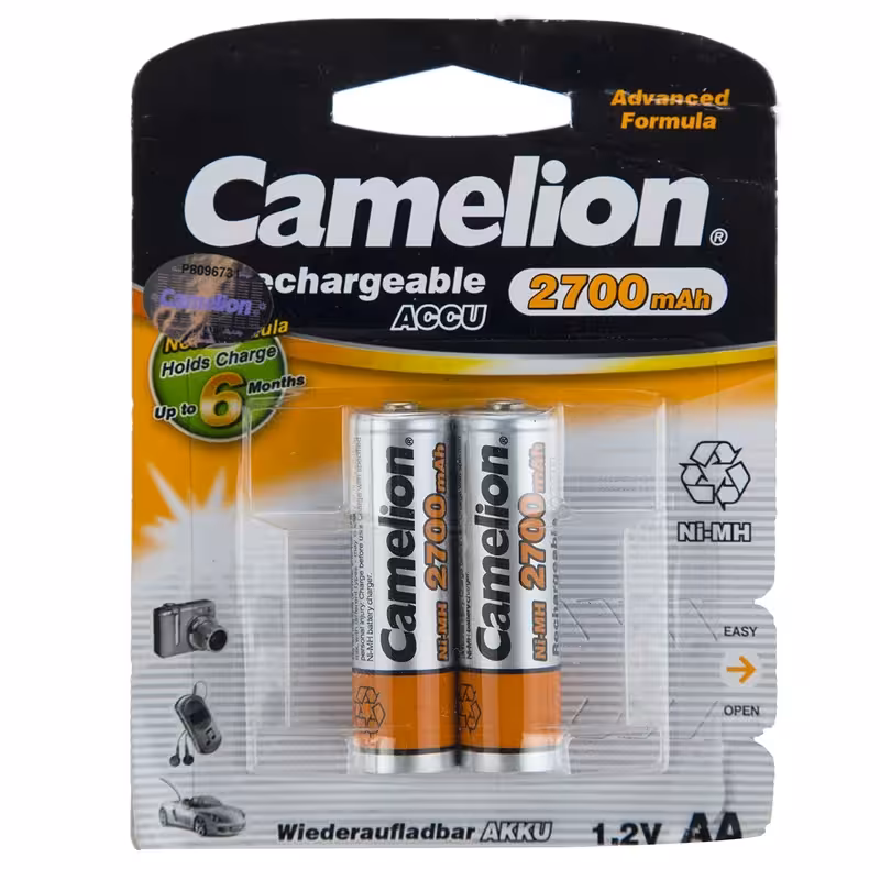 باتری قلمی قابل شارژ کملیون مدل ACCU بسته 2 عددی