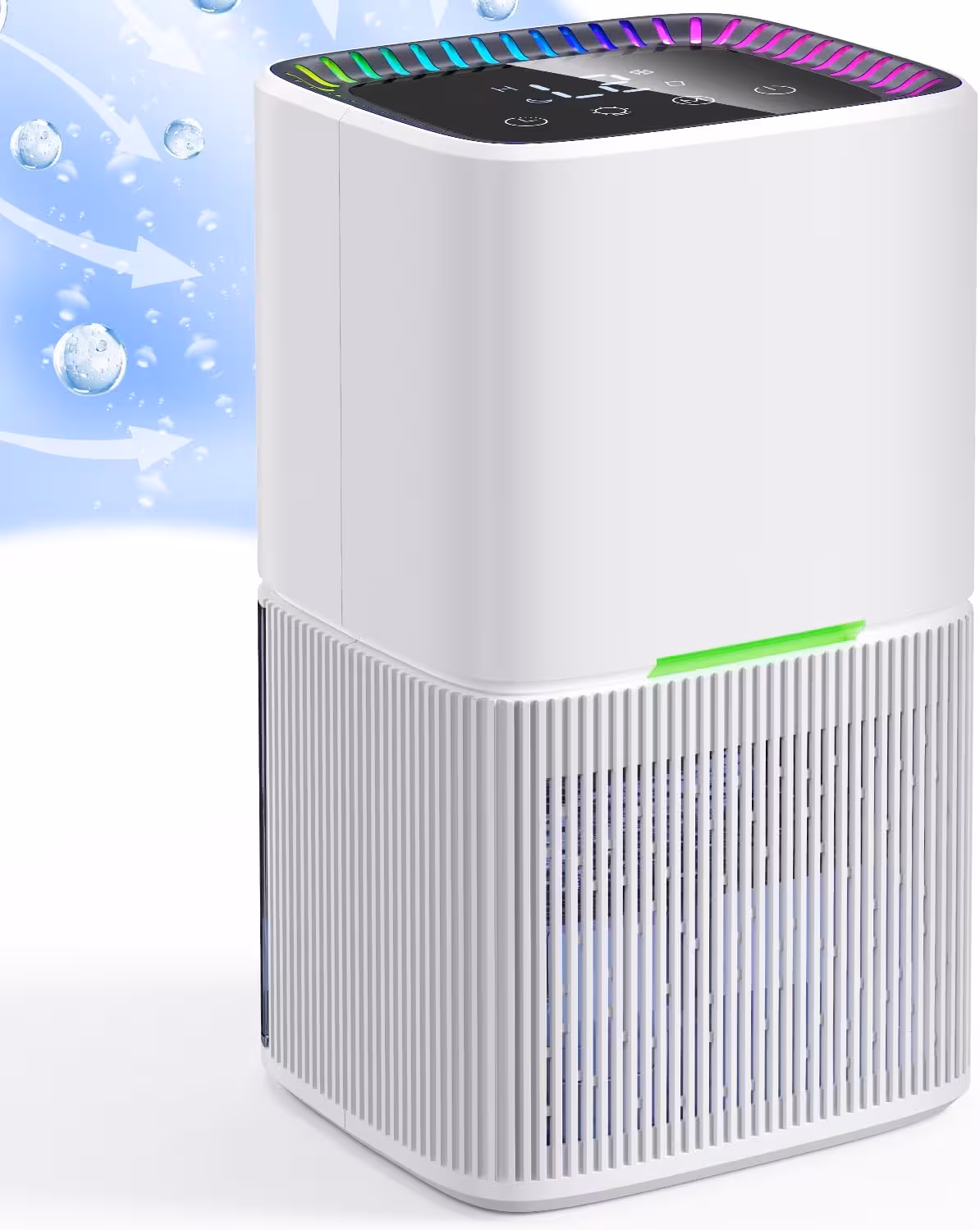 رطوبت‌گیر خانگی برند CAIKEZI، مدل D1  رطوبت‌گیر 1600 میلی‌لیتری برای اتاق خواب، حمام، زیرزمین، کمد،