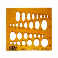 شابلون ایدآس شکل بیضی