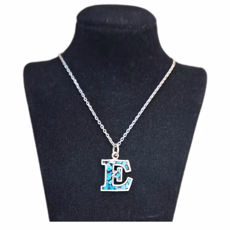 گردنبند نقره زنانه فیروزه کوب کد ZIF94 عیار نقره 925 تراشه سنگ فیروزه نیشابور طول زنجیر نقره 55 سانتیمتر وزن زنجیر نقره 2.40 گرم