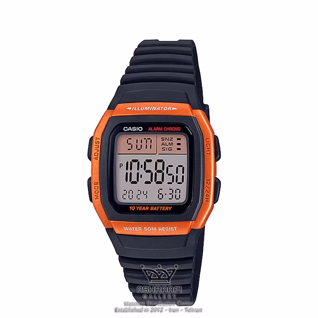 ساعت اورجینال کاسیو Casio W-96H-4A2VDF