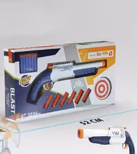 تفنگ دو لول پوکه پران هدف دار