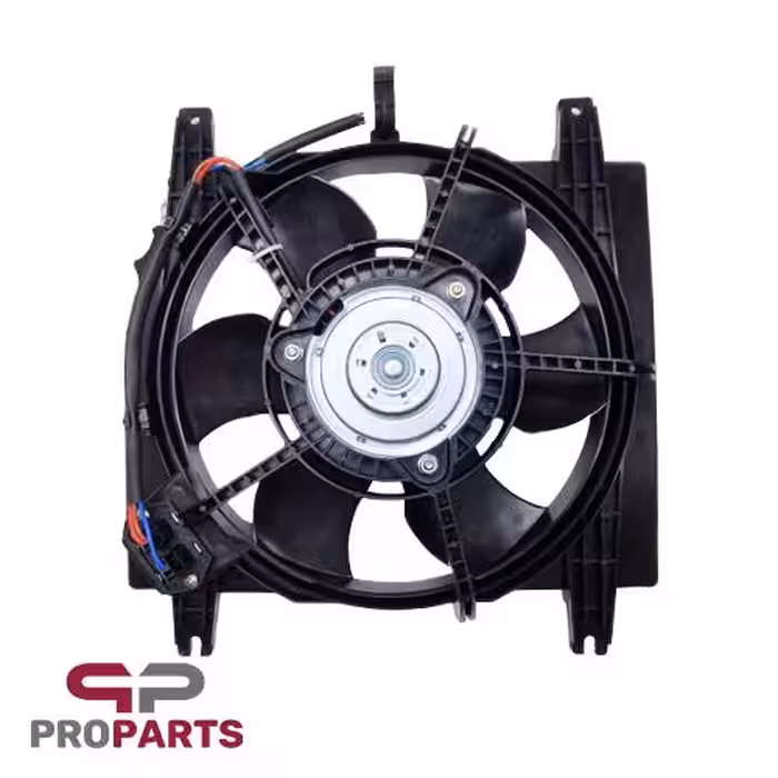 مجموعه کامل موتور، پروانه و دیاق فن رادیاتور امکو Emco مناسب برای کوییک