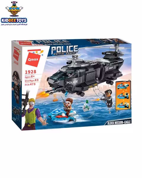 اسباب بازی لگو تعقیب گریز پلیس