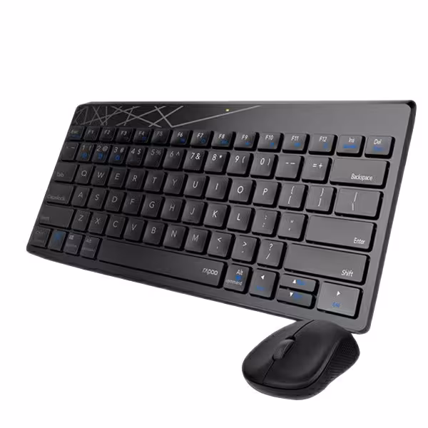 مینی کیبورد رپو مدل 8000GT به همراه ماوس بیسیم