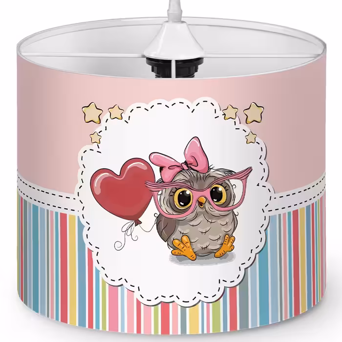 لوستر کودک   Mommy طرح جغد عینکی کد 8257