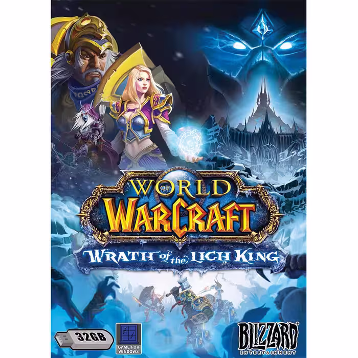 بازی World of Warcraft: Wrath of the Lich King برای PC فلشی