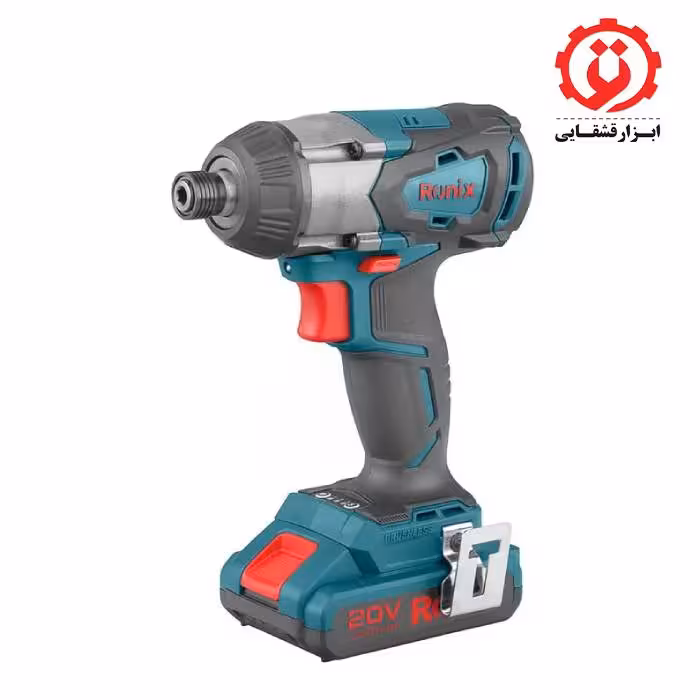 پیچ گوشتی چکشی شارژی براشلس لیتیوم 20 ولت رونیکس مدل 8906