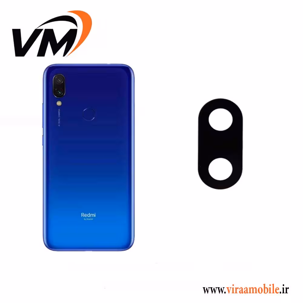 شیشه دوربین اصلی شیائومی Xiaomi Redmi 7