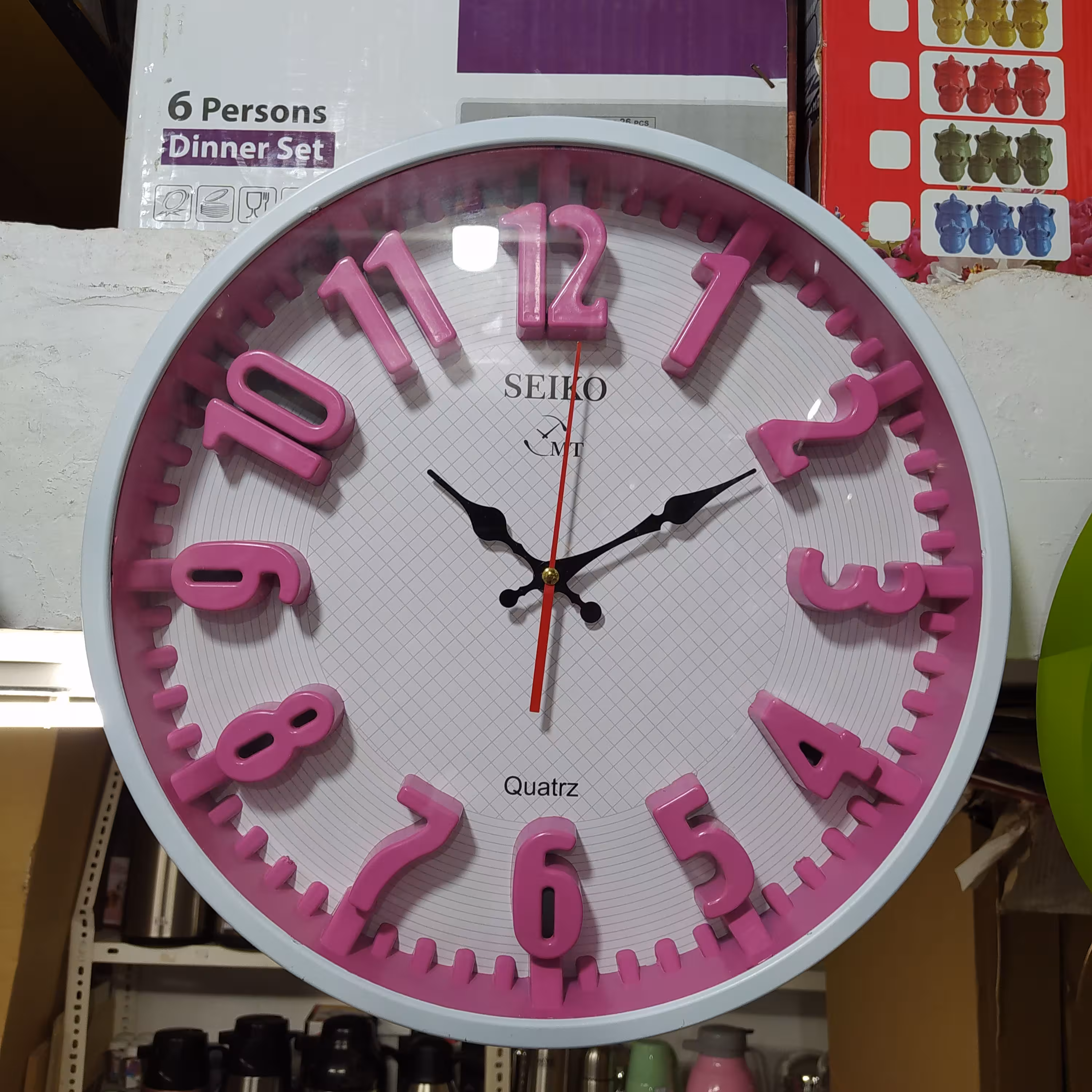 ساعت گرد دیواری