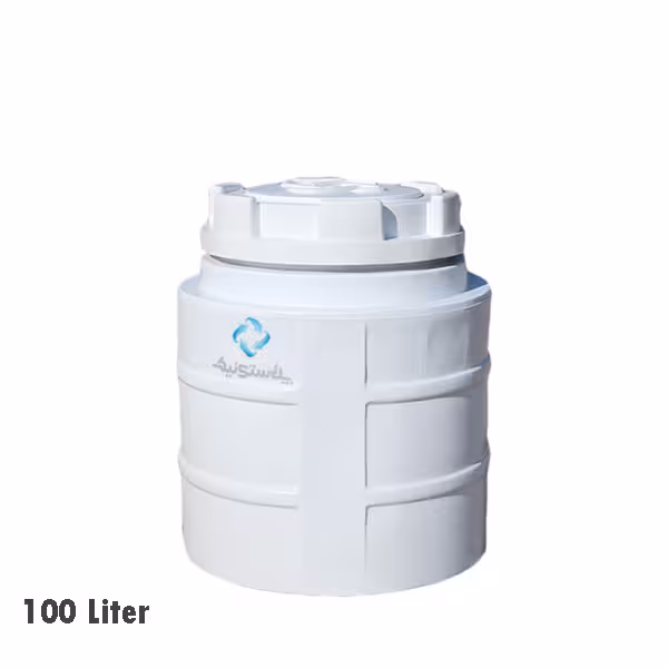 مخزن عمودی سه لایه پلاستونیک 100 لیتری