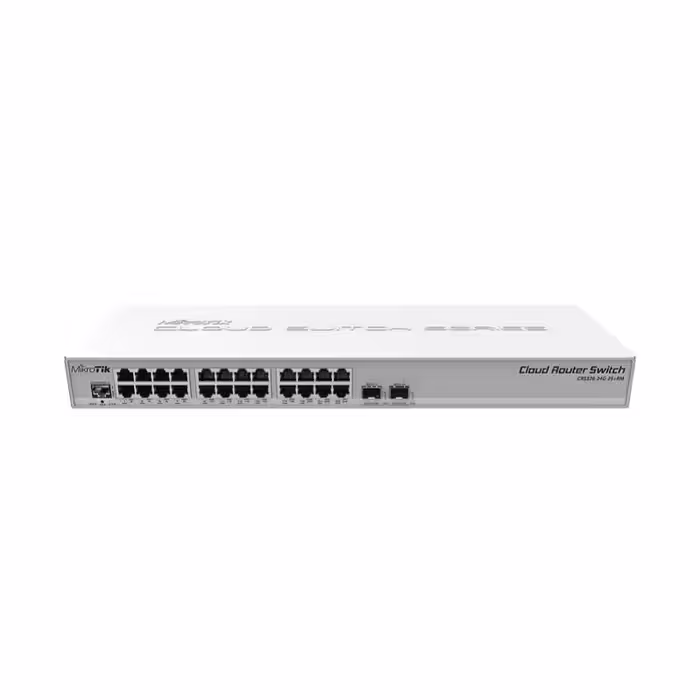 روتر سوئیچ میکروتیک CRS326-24G-2S RM