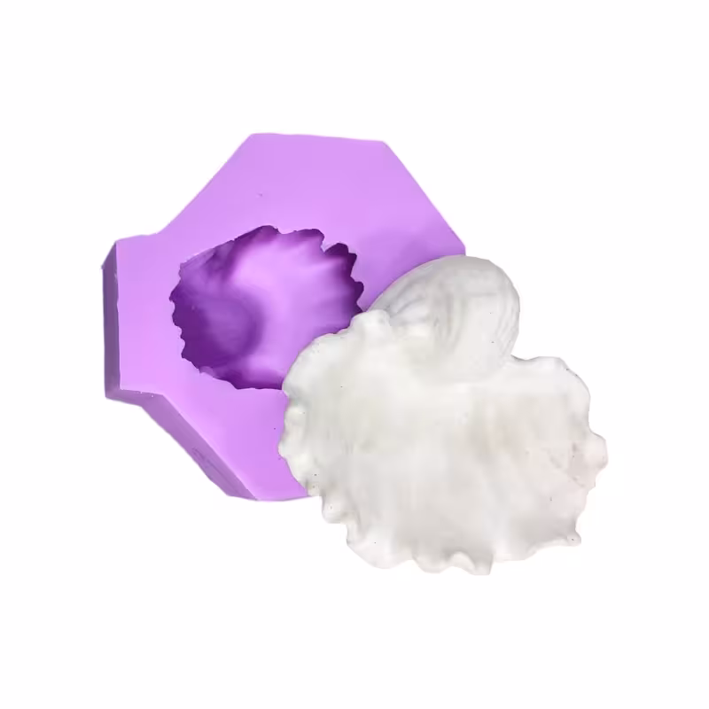 قالب سيليکوني کاسه صدف 13در 14سانت