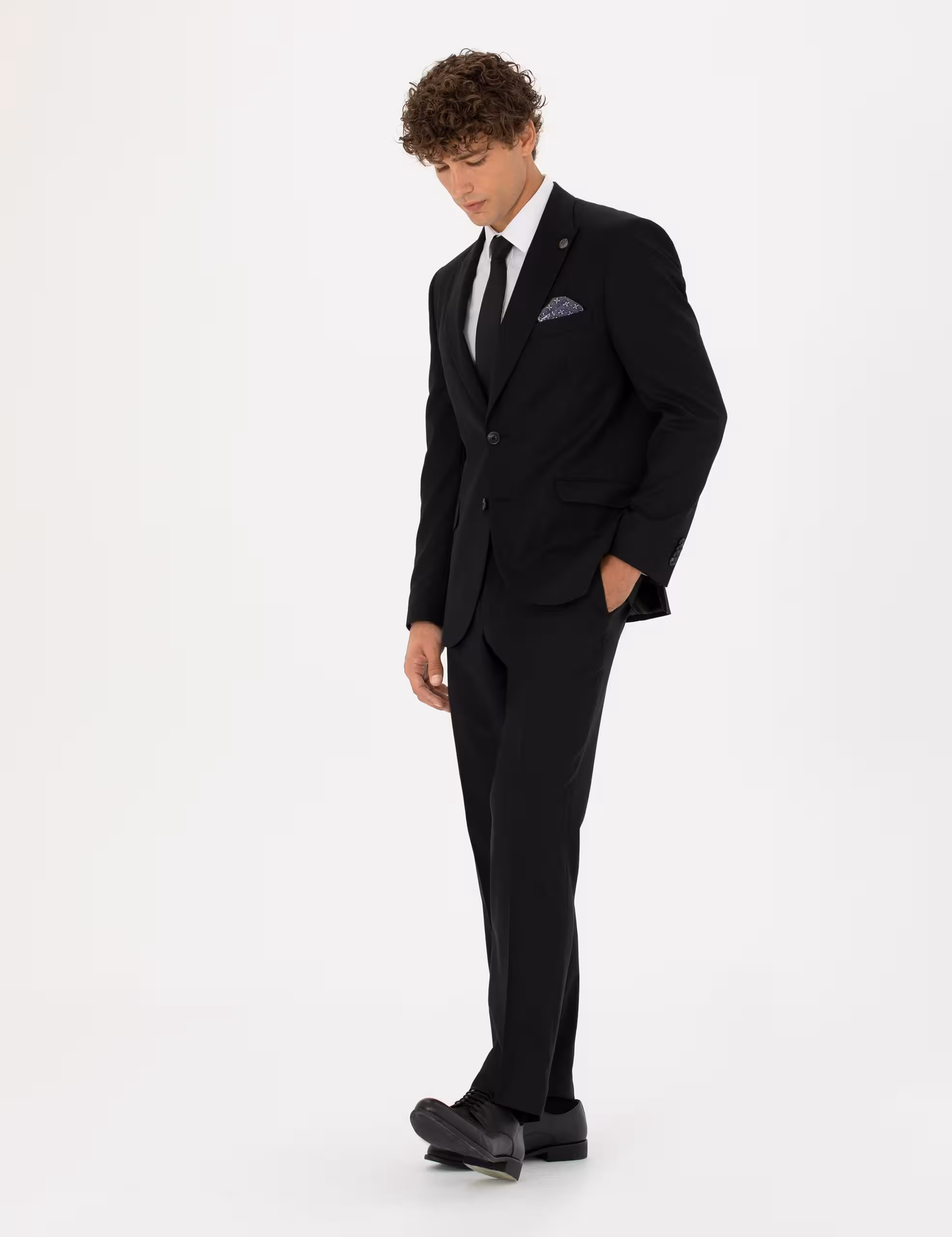 کت و شلوار مردانه مشکی پیرکاردین