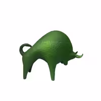 مجسمه طرح بوفالو کد B30