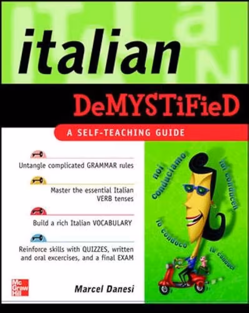 ایتالین دمیستیفاید | کتاب ایتالیایی Italian Demystified: A Self Teaching Guide