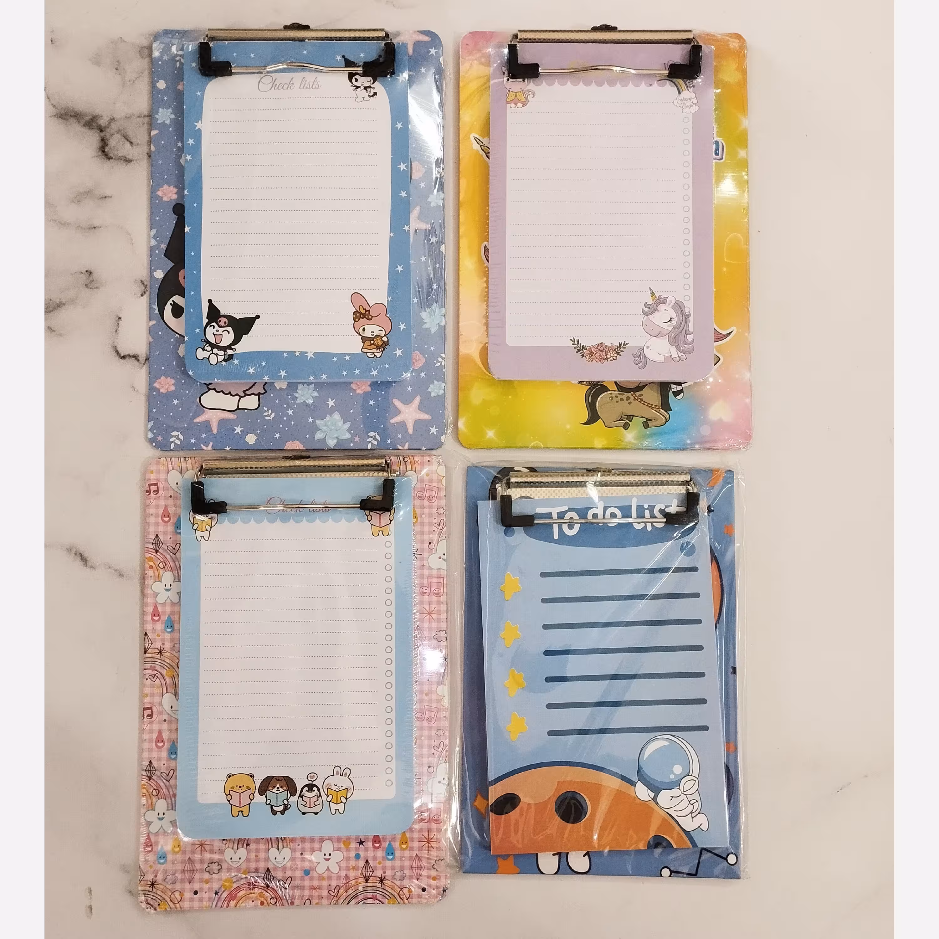 چک لیست فانتزی سایز  a5  تعداد برگ 80 عدد