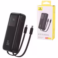 پاور بانک فست شارژ باسئوس مدل P10022509112 PD 30W ظرفیت 20000 میلی آمپر ساعت