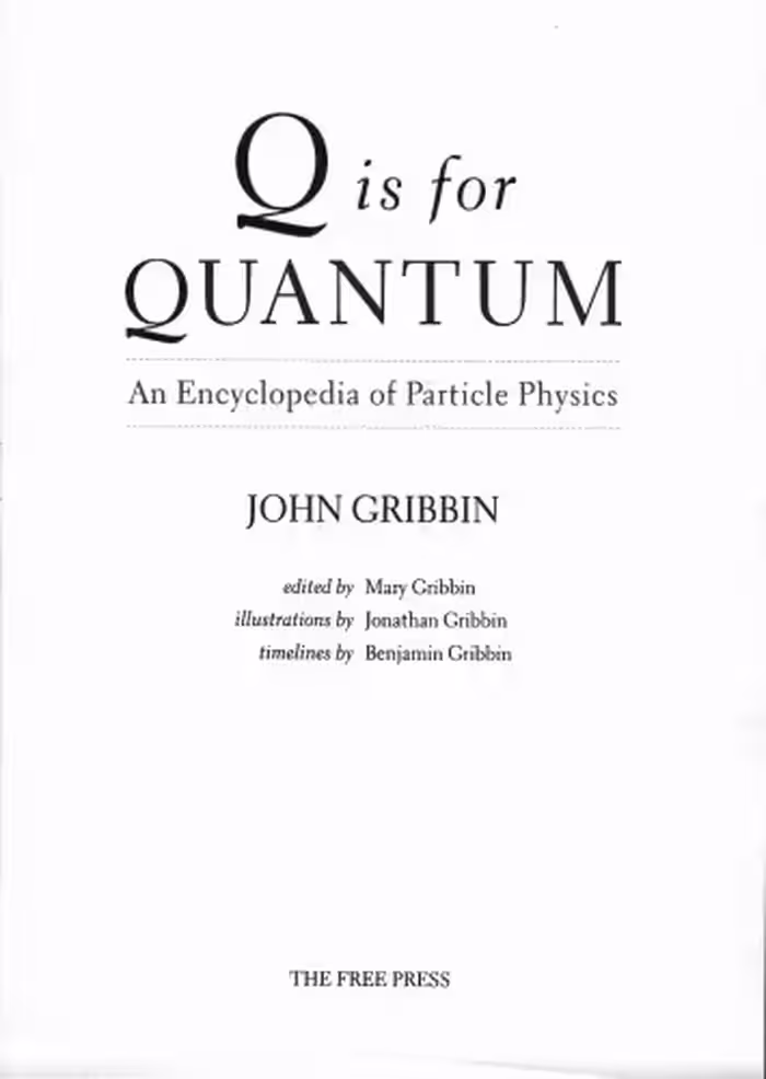 خرید و دانلود نسخه کامل کتاب Q is for Quantum. Encyclopedia of Particle Physics