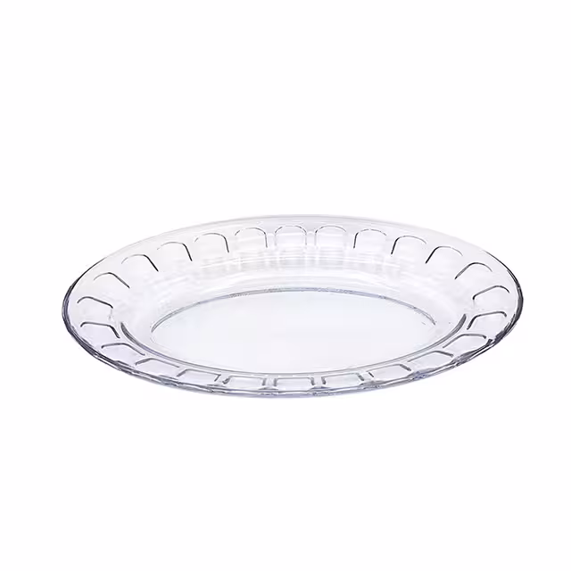 دیس بلور مدل عینکی کاوه کوچک یک عددی